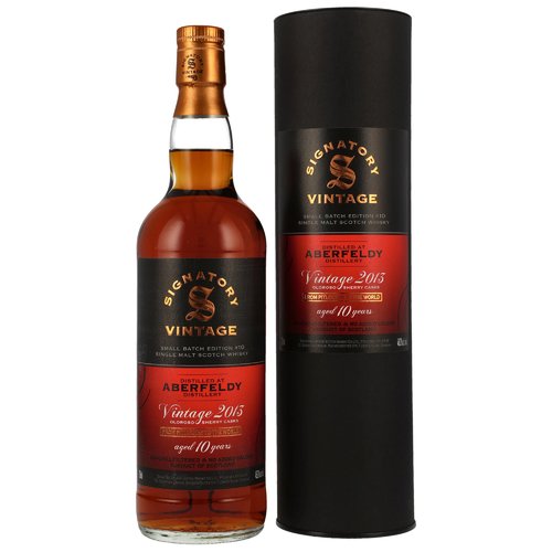 Aberfeldy 2013 - 10 y.o. - Signatory Small Batch #10