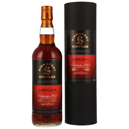 Aberlour 2012 - 12 y.o. - Signatory Small Batch #9