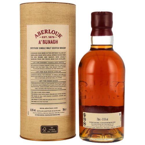 Aberlour a´ bunadh Batch 081 - 61,6%