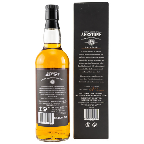 Aerstone Single Malt Scotch - 10 y.o. - Land Cask