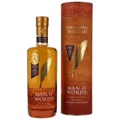 Annandale 2018/2023 Man O' Words - Bourbon Cask #207