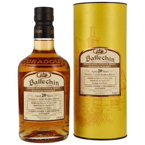 Ballechin 2004/2024 - 20 y.o. - OGD Bourbon Cask CS