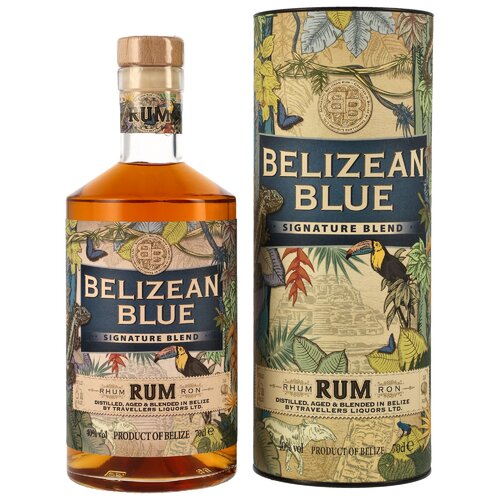 Belizean Blue Signature Blend Rum - Travellers Liquors