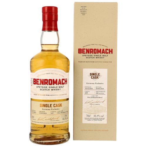 Benromach 2013/2024 - 11 y.o. - First Fill Bourbon Barrel #835