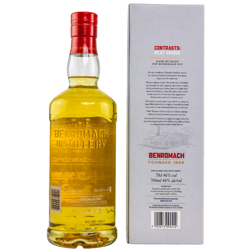 Benromach 2014/2023 - 8 y.o. - Peat Smoke - Bourbon Cask