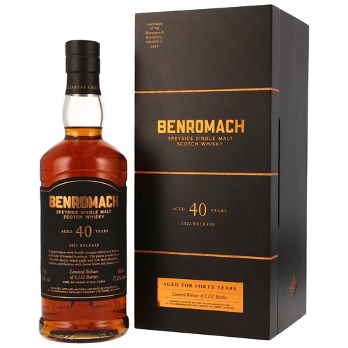 Benromach 40 y.o. 2022 Release Batch #1