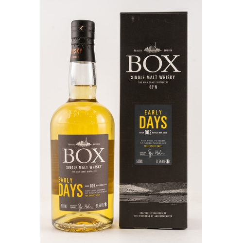 Box Single Malt Whisky Early Days - Batch 002