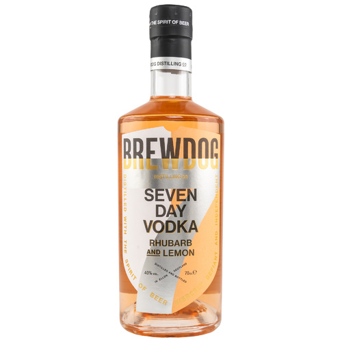 BrewDog Seven Day Rhubarb & Lemon Vodka