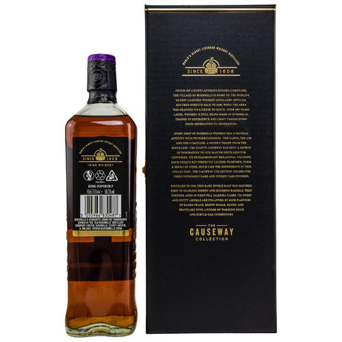 Bushmills 1996/2022 - 25 y.o. - Madeira Cask - The Causeway Collection