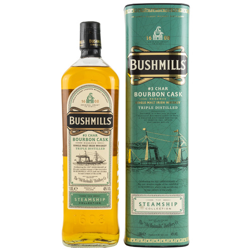 Bushmills Steamship Bourbon Cask - Irish Single Malt - Liter