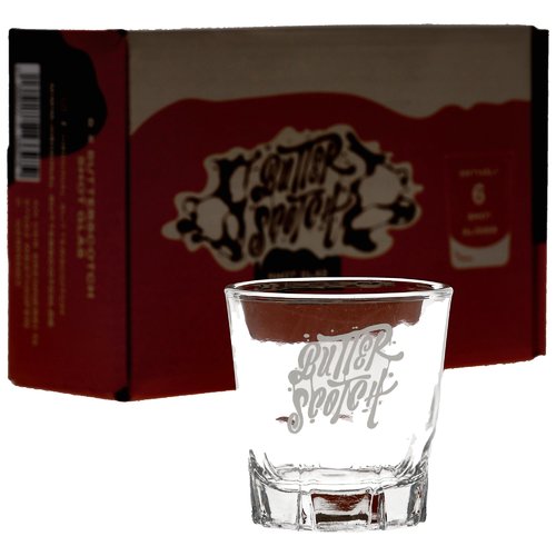 Butterscotch Shot Box - 6 Gläser