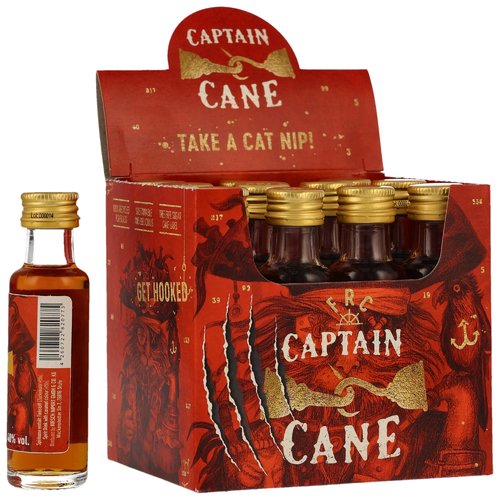 Captain Cane Miniaturbox - VPE: 12x0,02 l