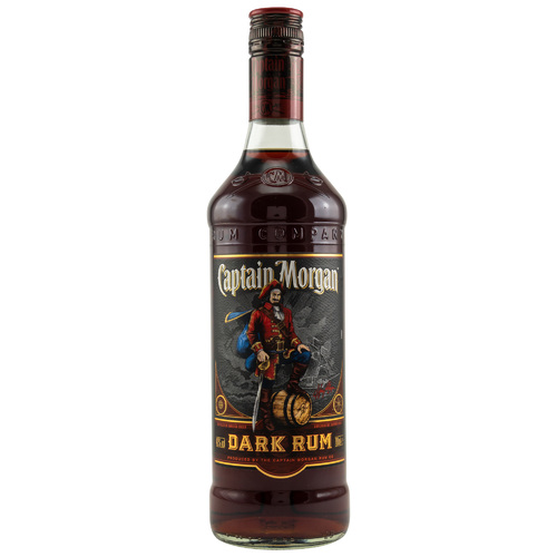 Captain Morgan Dark Rum - neues Design