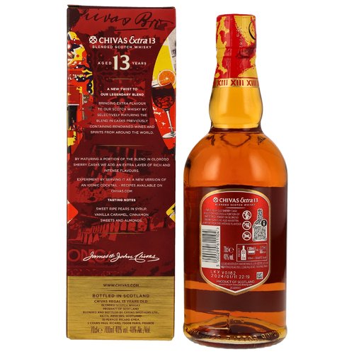 Chivas Extra 13 y.o. Oloroso Sherry Cask - neue Ausstattung