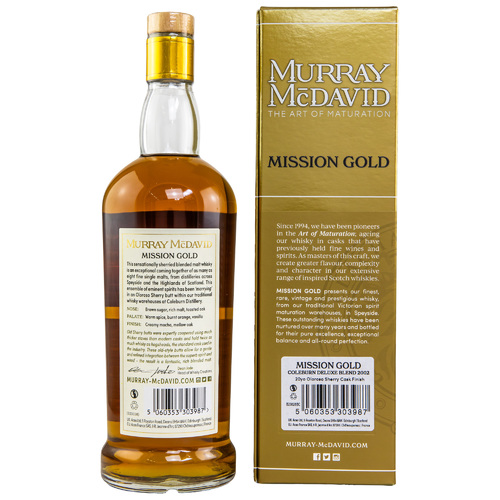 Coleburn Deluxe Blend 2002/2023 - 20 y.o. - Blended Malt Scotch Whisky - Murray McDavid