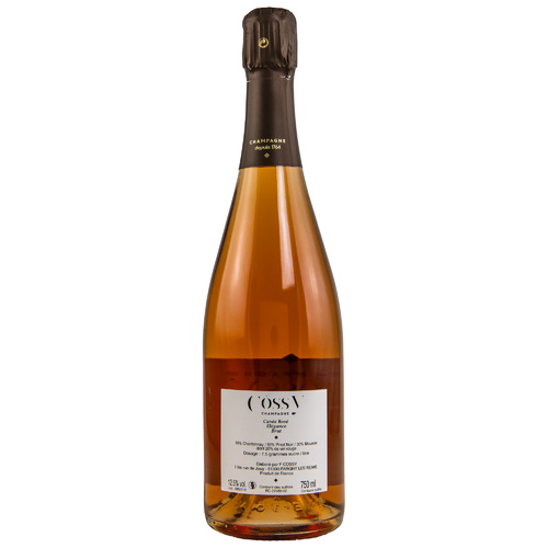 Cossy Champagne Rose Elegance - 12,5%