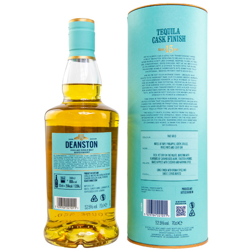 Deanston 15 y.o. Tequila Cask Finish