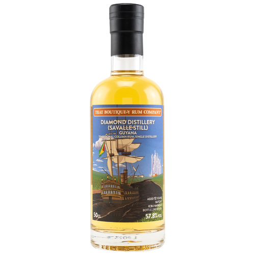 Diamond Distillery (Savalle Still), Guyana - Trad. Column Rum 12 y.o. - Batch 1 (That Boutique-y Rum Company)