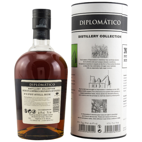 Diplomatico Distillery Collection No. 3 - Pot Still