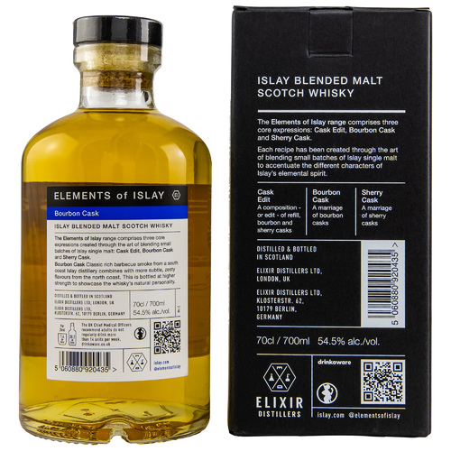 Elements of Islay Bourbon Cask - Islay Blended Malt