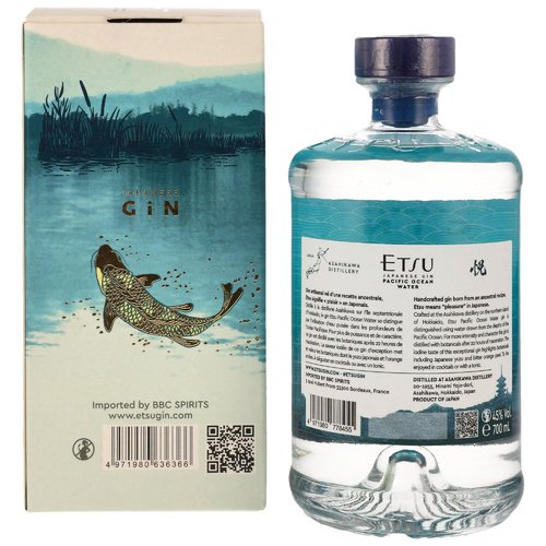 Etsu Pacific Ocean Water Japanese Gin Neue Ausstattung