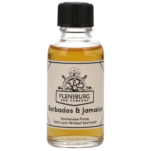 Flensburg Rum Company - Barbados & Jamaica - Kostenlose Probe 1 x pro Kunde / Not for sale