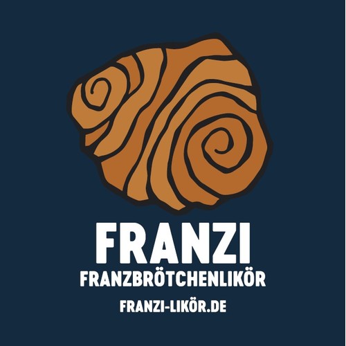 Franzi Sticker "Franzbrötchen" (300 Stk. pro Bund)