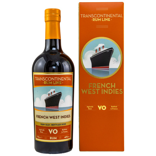 French West Indies VO Rum - Transcontinental Rum Line Neue EAN