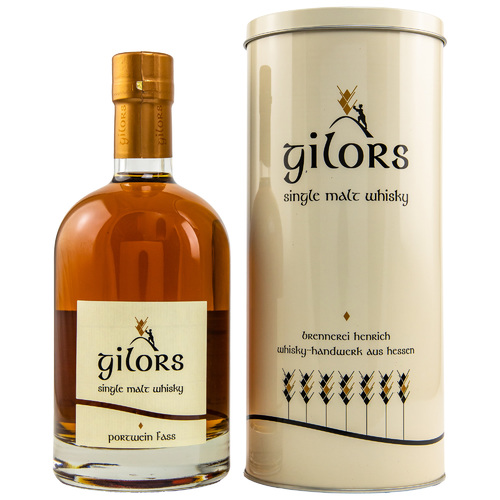 Gilors Single Malt 2015+16/2022 42,8% Portwein Fass