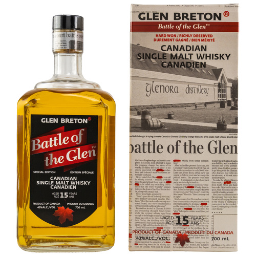 Glen Breton 15 y.o. - Battle of the Glen