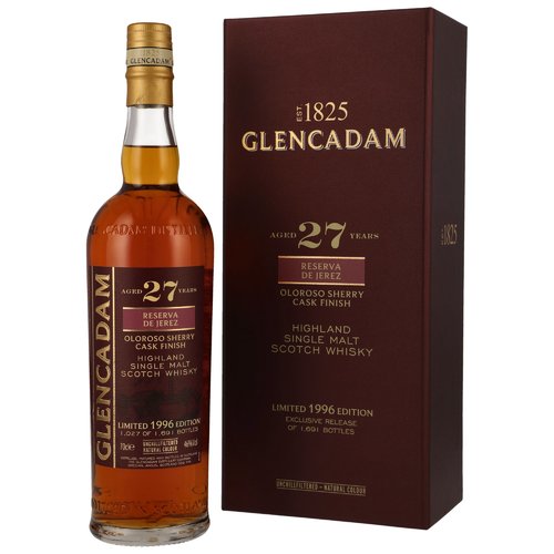 Glencadam 27 y.o. - Reserva de Jerez - Oloroso Sherry Cask Finish