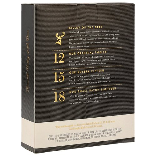 Glenfiddich 12/15/18 y.o. Tasting Pack 3x5cl