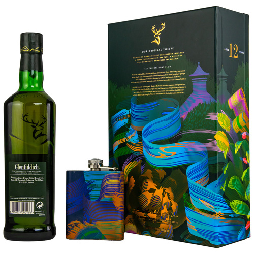 Glenfiddich 12 y.o. Limited Design + Flachmann