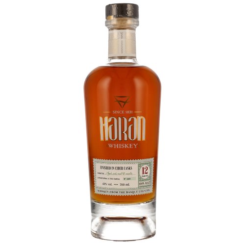 Haran 12 y.o. Cider Cask Finish Basque Malt Whiskey