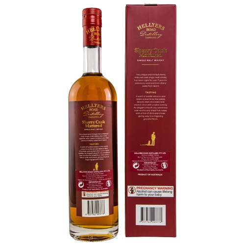 Hellyers Road 7 y.o. Sherry Casks Matured