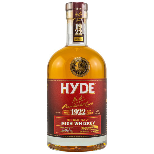Hyde No.4 Presidents Cask Rum Finish - Irish Single Malt