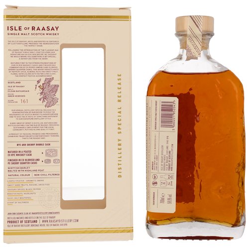 Isle of Raasay Single Malt Whisky - Single Cask #22/666 - Peated Sherry