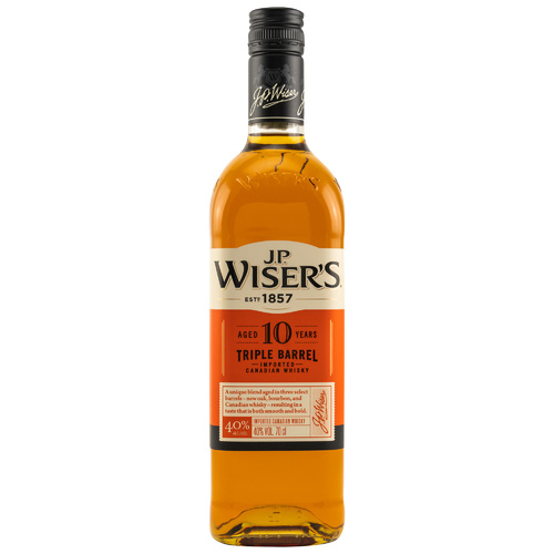 J.P.Wiser's Triple Barrel 10 y.o. Canadian Whisky