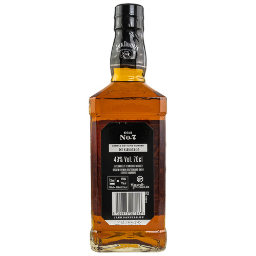 Jack Daniels Old No. 7 Brand - Limited Edition 43%