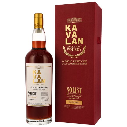 Kavalan Solist - Oloroso Sherry Cask - LITER - 55,6%