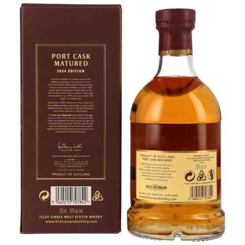 Kilchoman Port Cask Matured - 2024 Edition