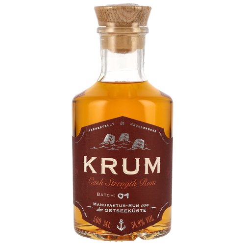 KRUM Cask Strength Rum (Maennerhobby)