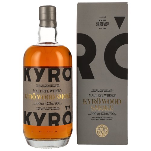 Kyrö Wood Smoke Malt Rye Whisky - 700ml