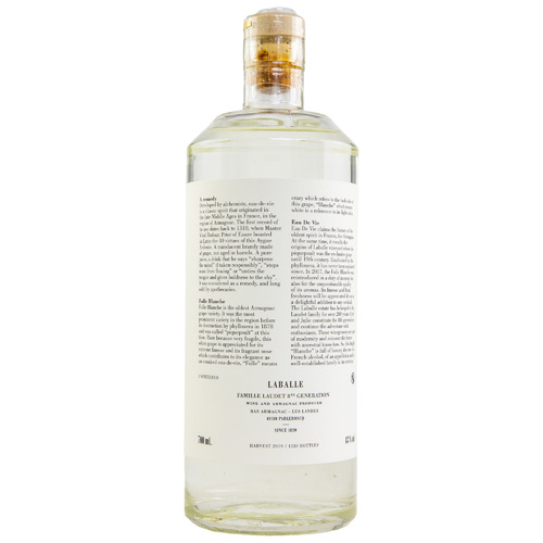 Laballe Eau de Vie 2020 - Blanche D\'Armagnac