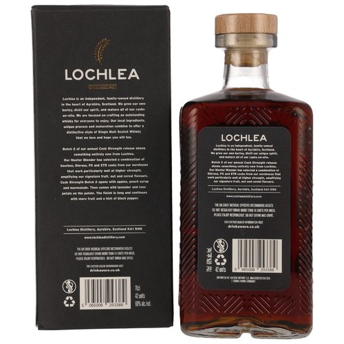 Lochlea Cask Strength Batch #2