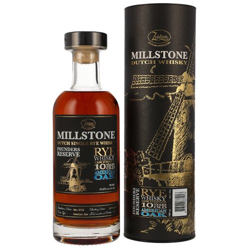 Millstone 2012/2023 - 10 y.o.- Rye Whisky Founders Reserve CS