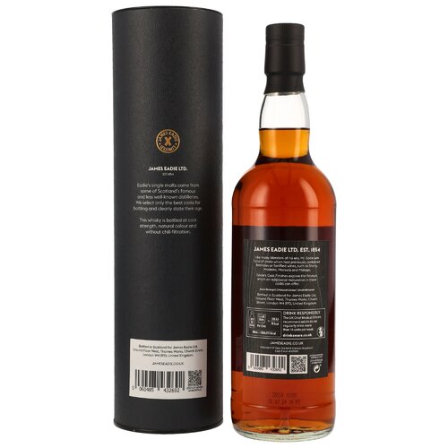 Miltonduff 2007/2024 - 17 y.o. - Refill Oloroso Hogshead #369685 - James Eadie