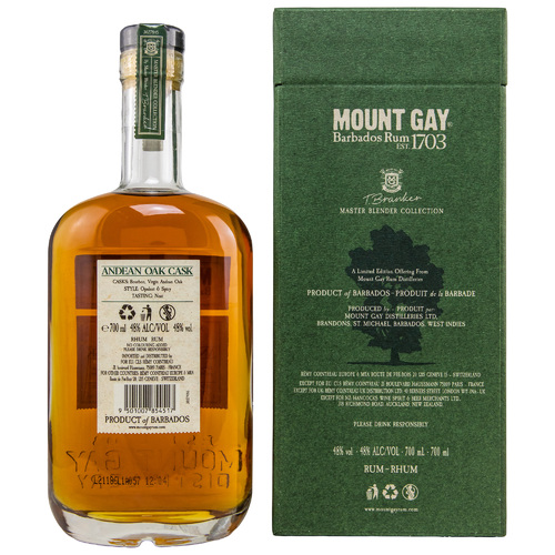 Mount Gay Andean Oak Limited Edition