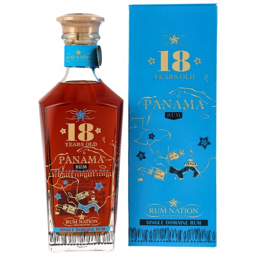 Panama 18 y.o. Decanter - Rum Nation - neue Ausstattung