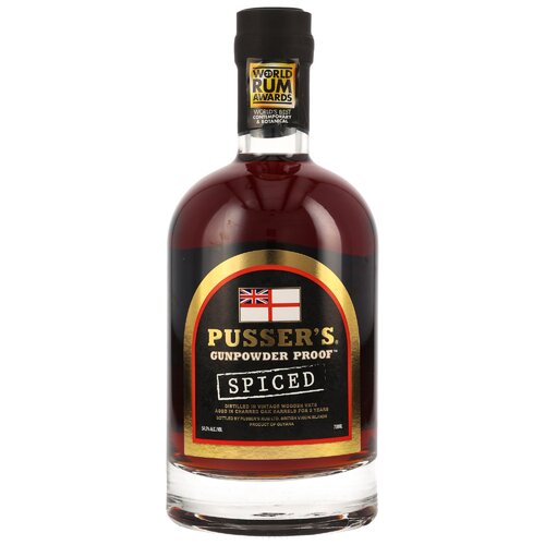 Pussers Rum Gunpowder Proof (Black Label) Spiced